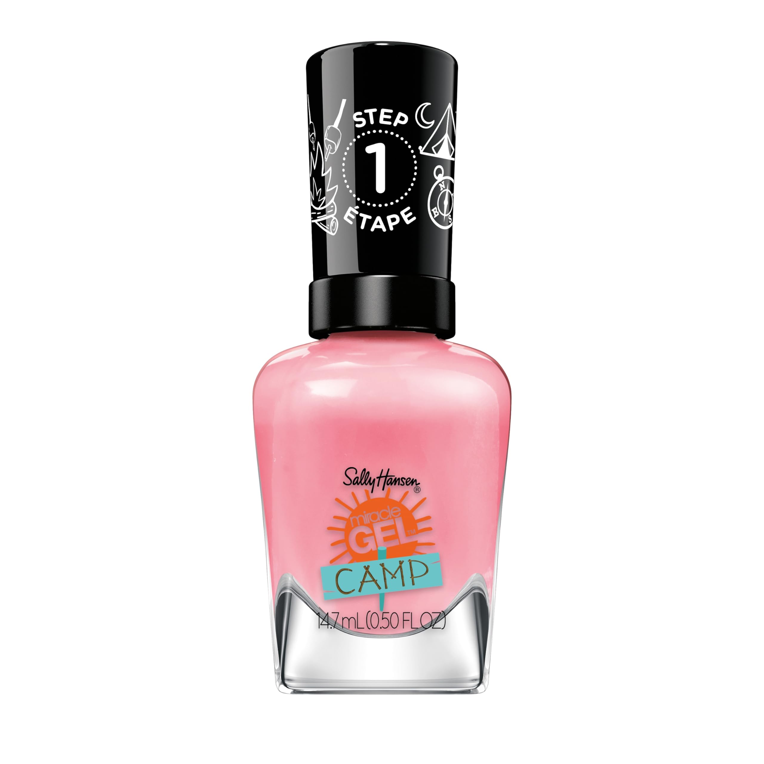 Esmalte De Uñas Sally Hansen Miracle Gel Summer Camp Pink - Venta Internacional.