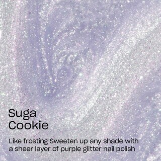 Foto 3 | Esmalte De Uñas Opi Nail Lacquer Suga Cookie Sheer Soft Purple - Venta Internacional.