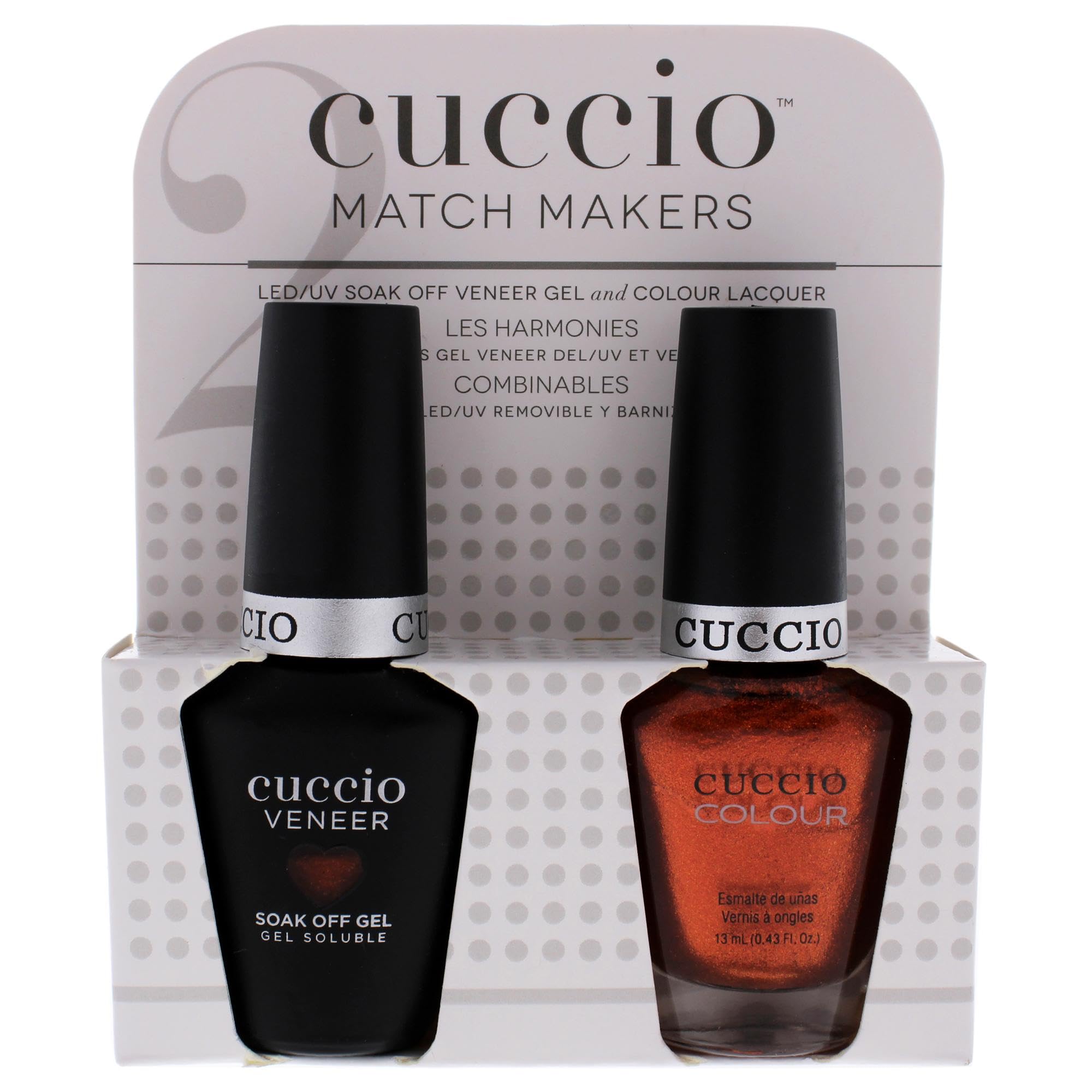 Foto 1 | Set De Esmaltes En Gel Para Laca Y Chapa De Uñas Cuccio Matchmaker Rio - Venta Internacional.