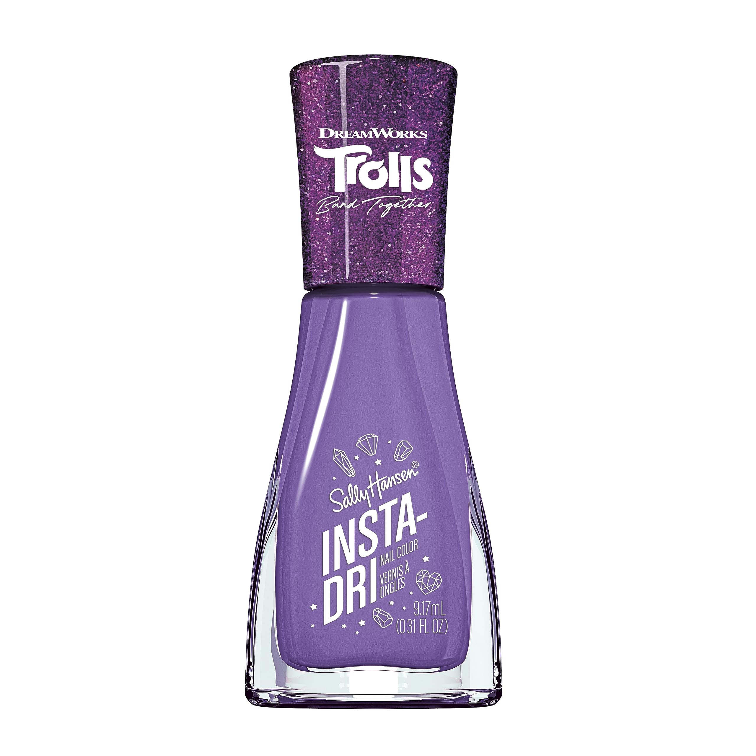 Esmalte De Uñas Sally Hansen Insta-dri X Trolls Vacay Island 9ml - Venta Internacional.