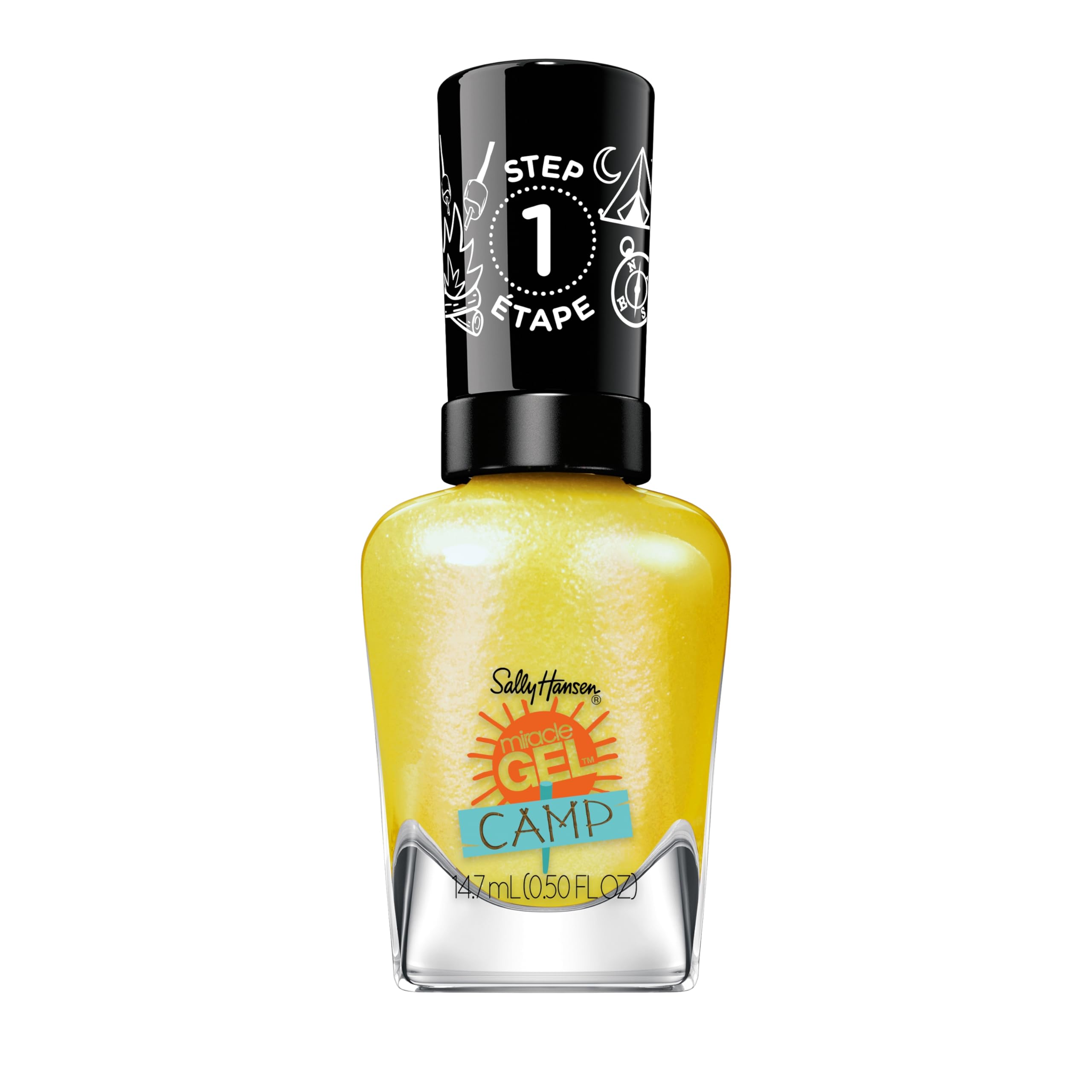 Esmalte De Uñas Sally Hansen Miracle Gel Summer Camp Catching Fireflies - Venta Internacional.