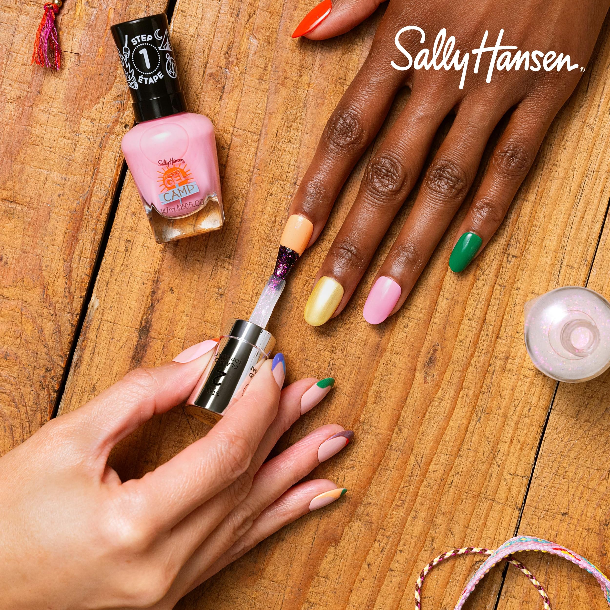 Foto 3 | Esmalte De Uñas Sally Hansen Miracle Gel Summer Camp Catching Fireflies - Venta Internacional.