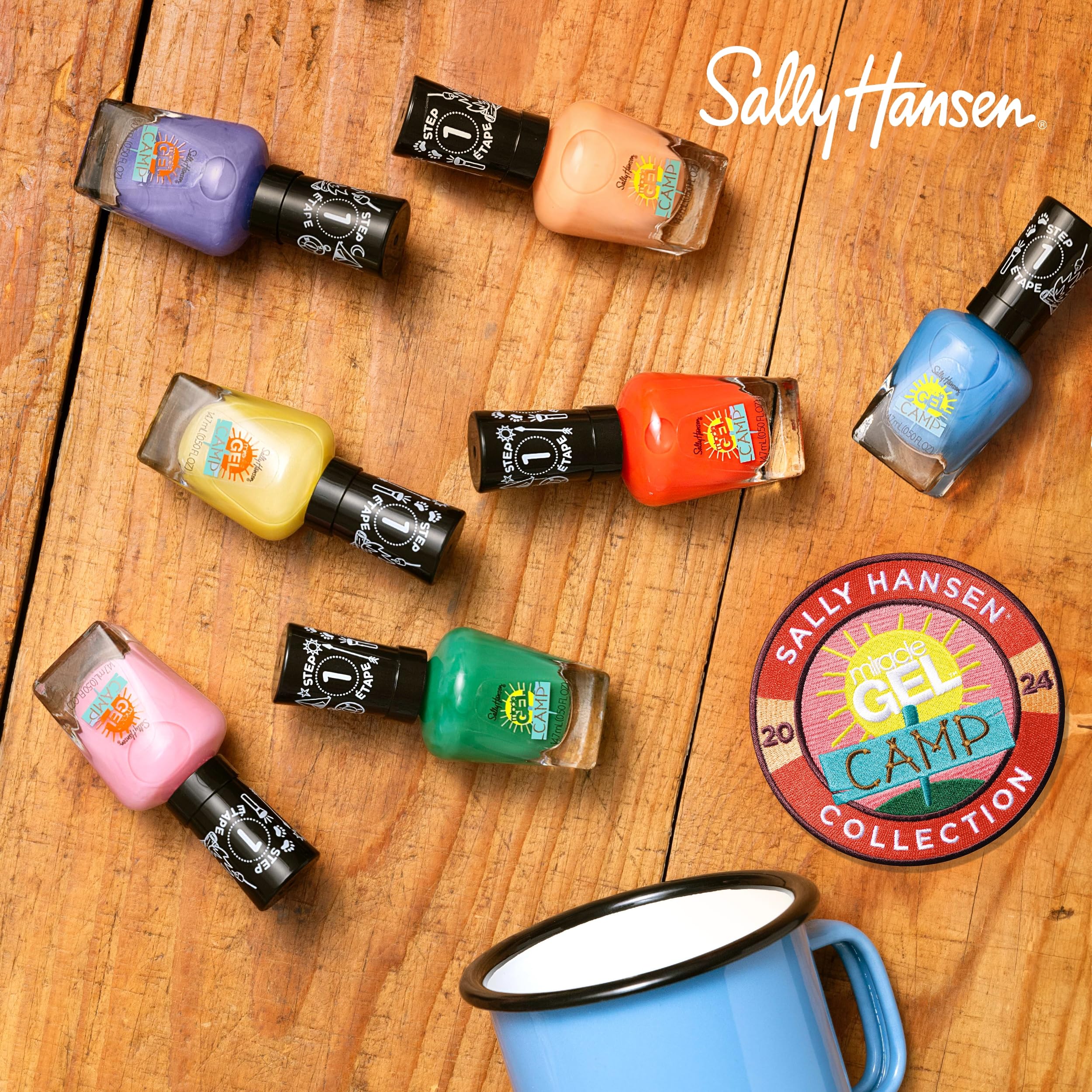 Foto 7 | Esmalte De Uñas Sally Hansen Miracle Gel Summer Camp Catching Fireflies - Venta Internacional.