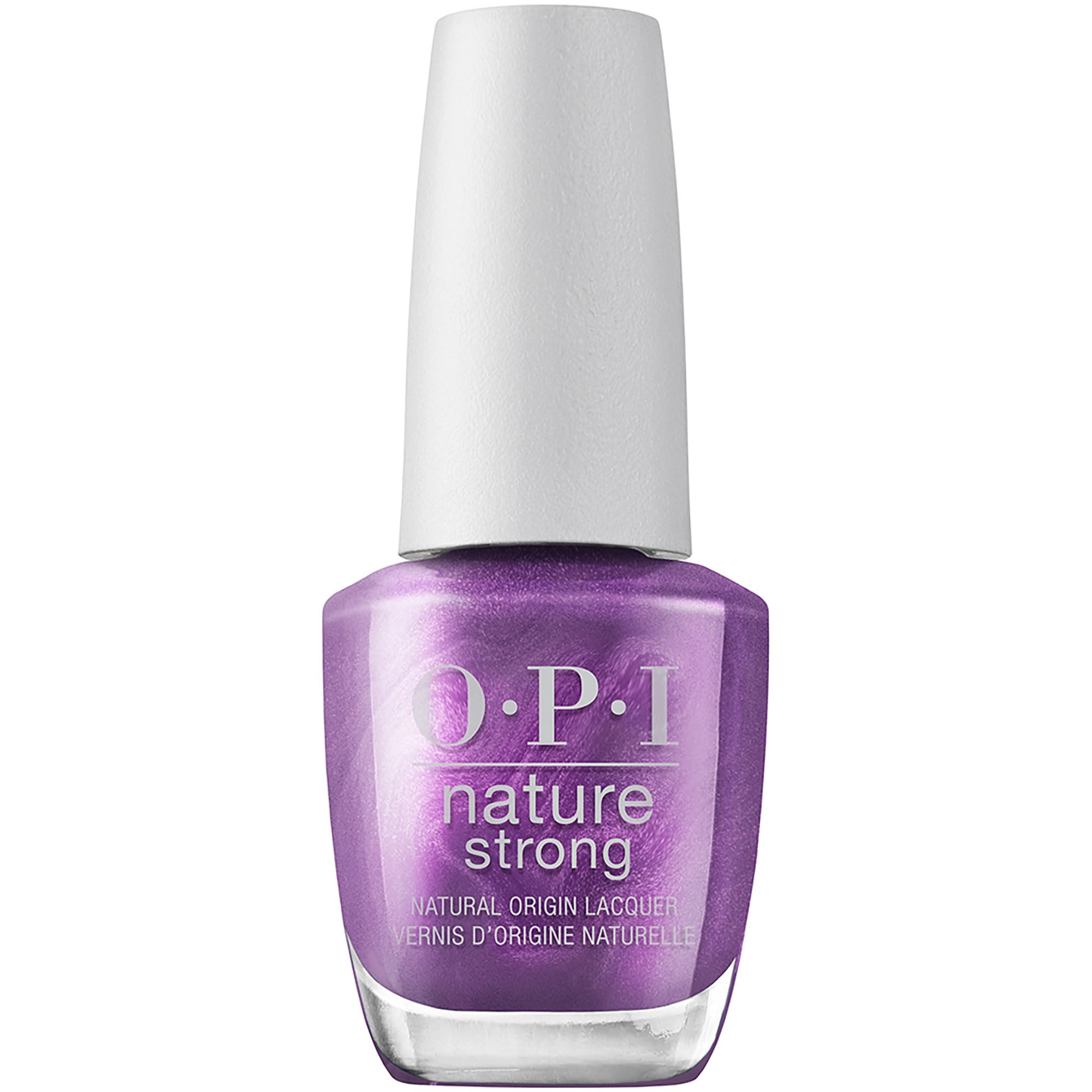 Esmalte De Uñas Opi Nature Strong Achieve Grapeness Morado Oscuro - Venta Internacional.