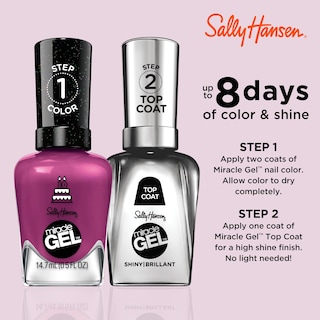 Foto 6 | Esmalte De Uñas Sally Hansen Miracle Gel™ Brewberry Purple - Venta Internacional.