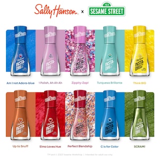 Foto 4 | Esmalte De Uñas Sally Hansen Insta-dri Sesame Street C Para Color - Venta Internacional.