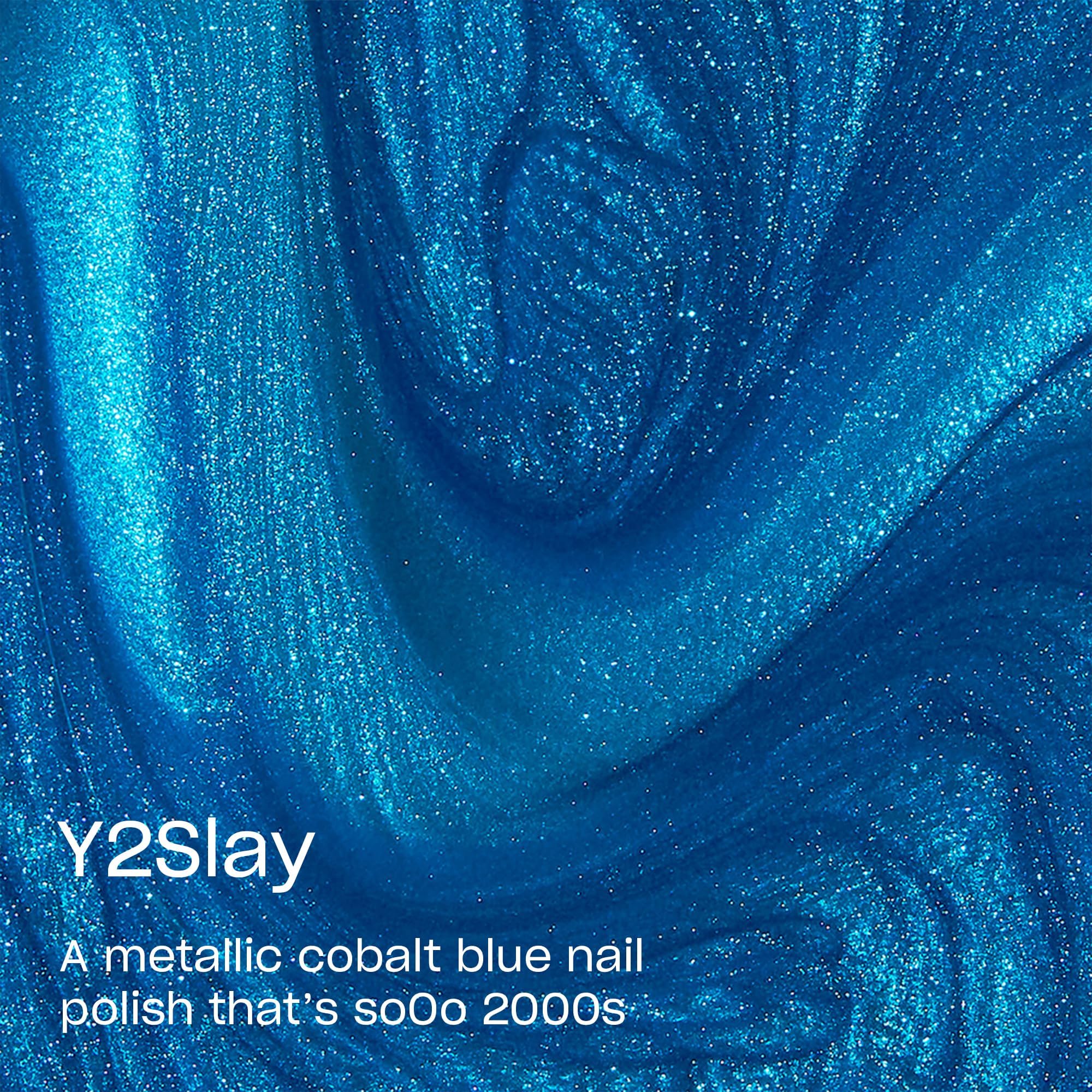 Foto 4 pulgar | Esmalte De Uñas Opi Nail Lacquer Y2slay Metallic Bright Blue - Venta Internacional.