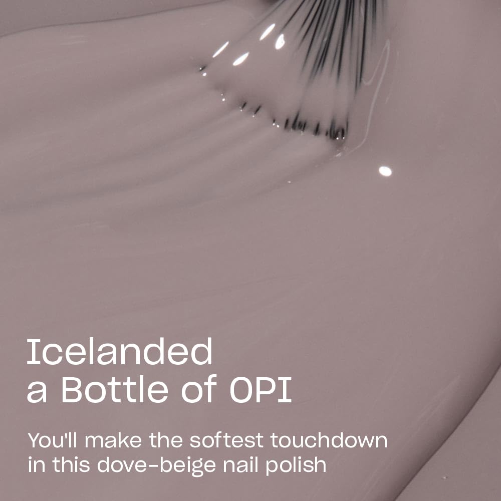 Foto 4 pulgar | Esmalte De Uñas Opi Icelanded, Botella De Crema Opi Dark Beige - Venta Internacional.