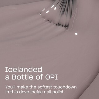 Foto 3 | Esmalte De Uñas Opi Icelanded, Botella De Crema Opi Dark Beige - Venta Internacional.