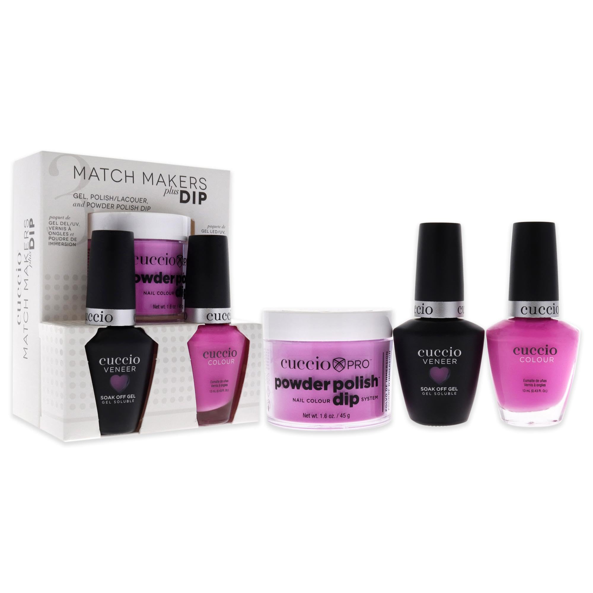 Foto 4 pulgar | Kit De Baño Para Uñas Cuccio Colour Matchmakers Plus Take On Me - Venta Internacional.