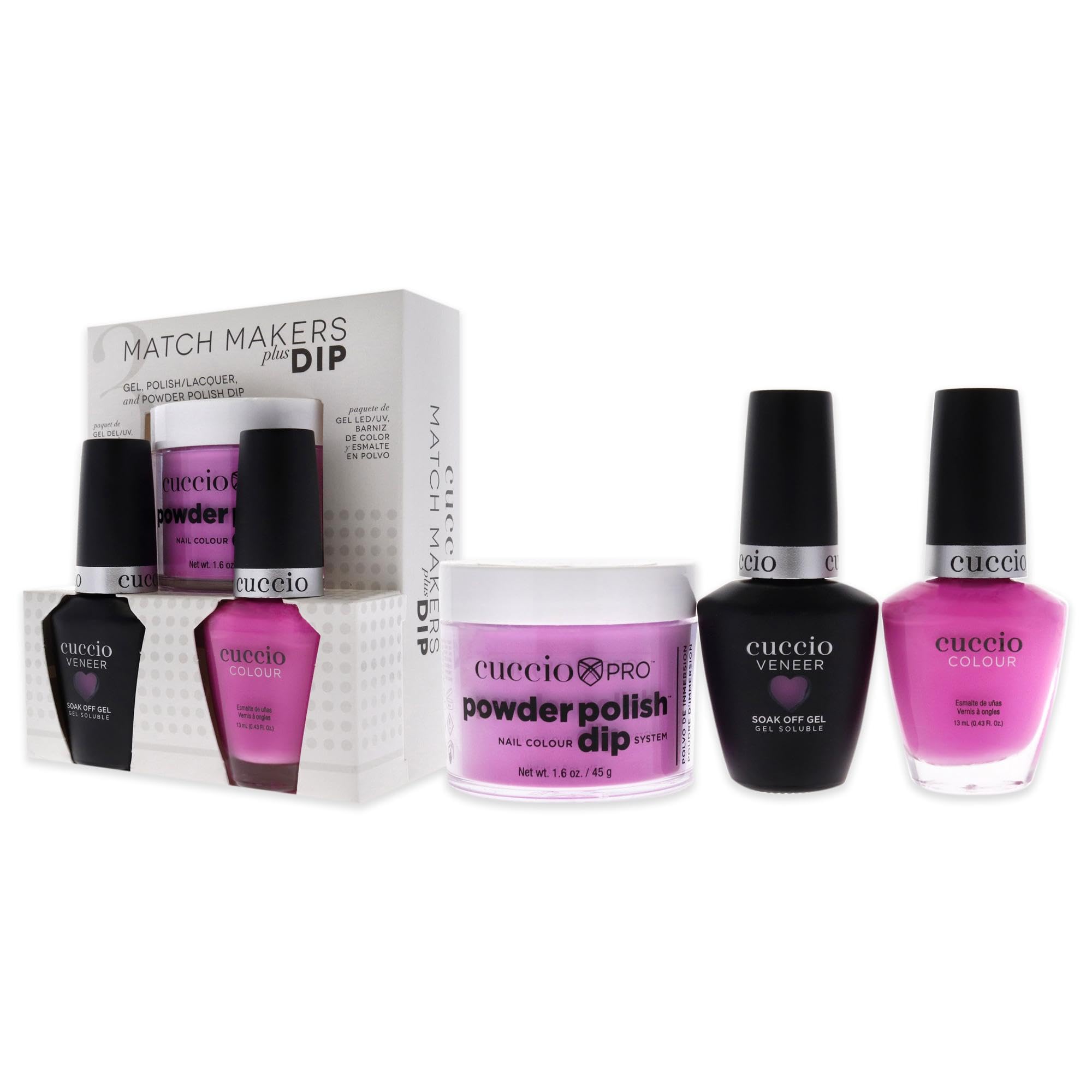 Foto 4 | Kit De Baño Para Uñas Cuccio Colour Matchmakers Plus Take On Me - Venta Internacional.