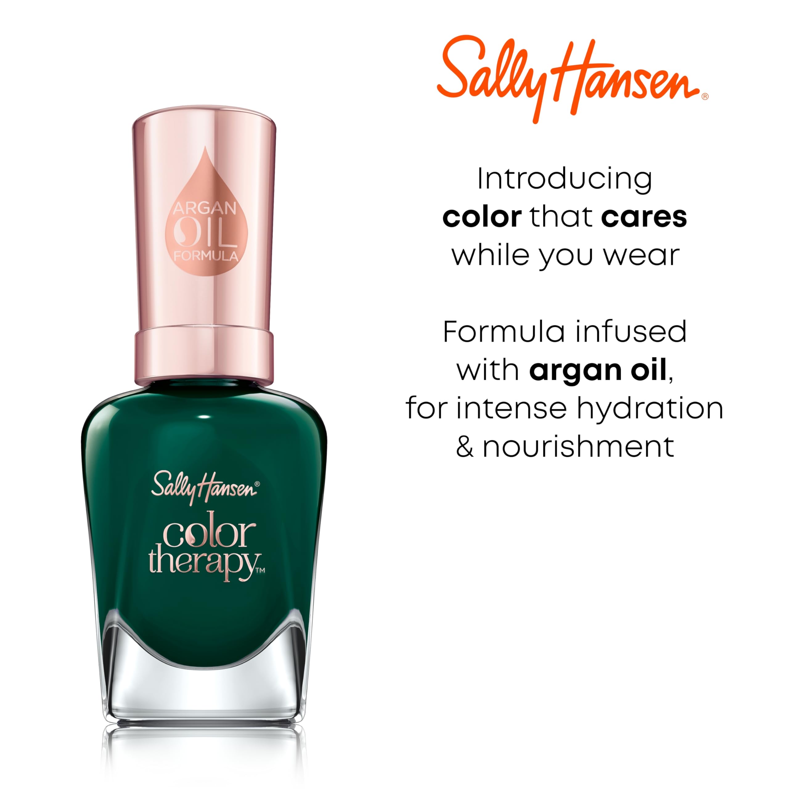 Foto 5 pulgar | Esmalte De Uñas Sally Hansen Color Therapy Bliss Serene Green 15 Ml - Venta Internacional.