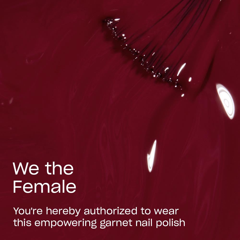 Foto 4 pulgar | Esmalte De Uñas Opi Nail Lacquer We The Female Dark Red - Venta Internacional.