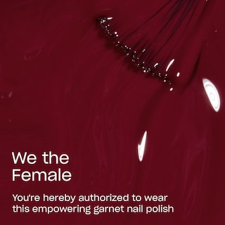 Foto 3 | Esmalte De Uñas Opi Nail Lacquer We The Female Dark Red - Venta Internacional.
