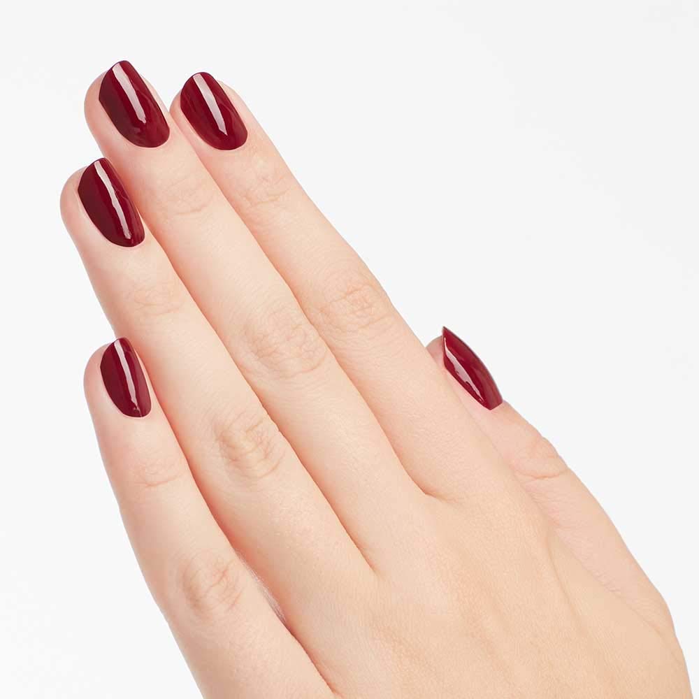Foto 5 pulgar | Esmalte De Uñas Opi Nail Lacquer We The Female Dark Red - Venta Internacional.