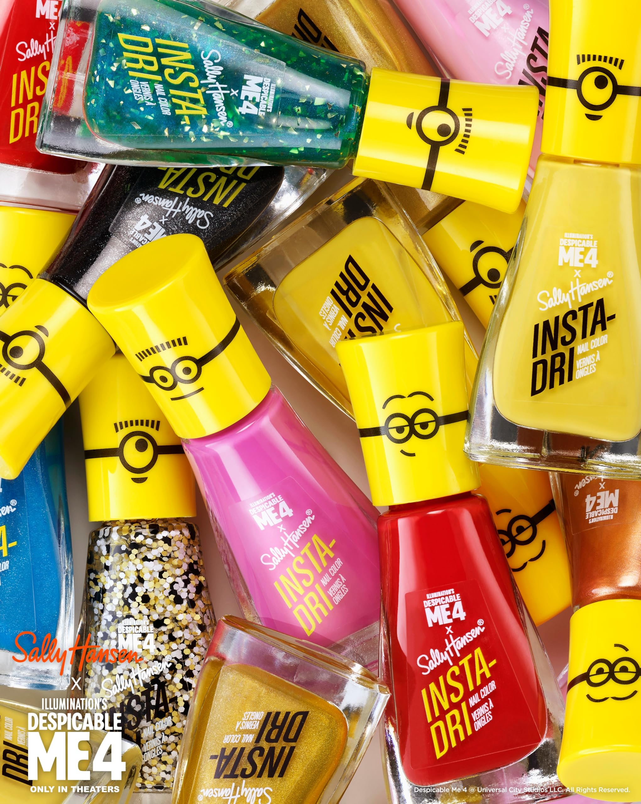 Foto 4 | Esmalte De Uñas Sally Hansen Insta-dri  X Despicable Me Yellow - Venta Internacional.