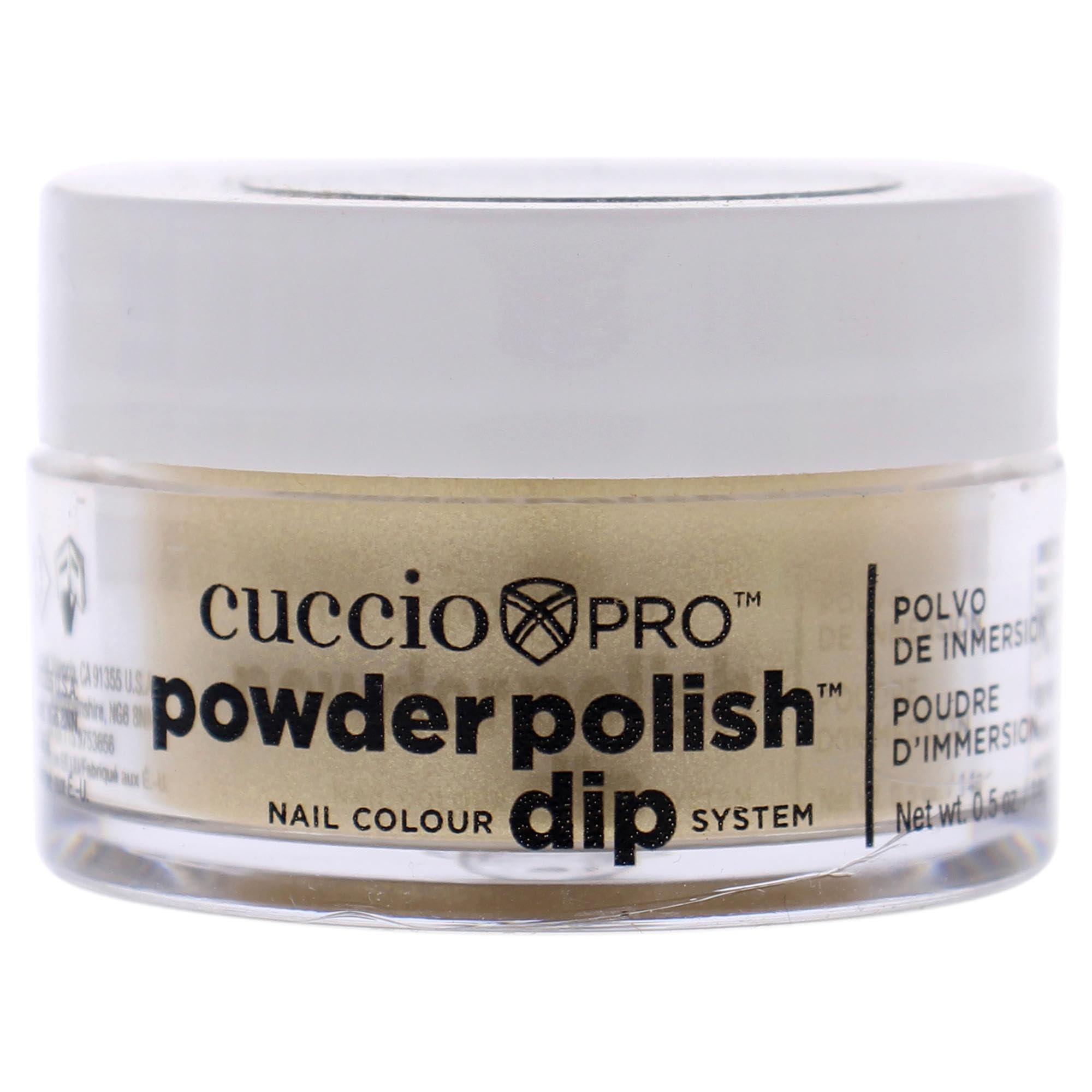 Foto 2 pulgar | Esmalte De Uñas En Polvo Cuccio Colour Metallic Lemon Gold, 15 Ml - Venta Internacional.