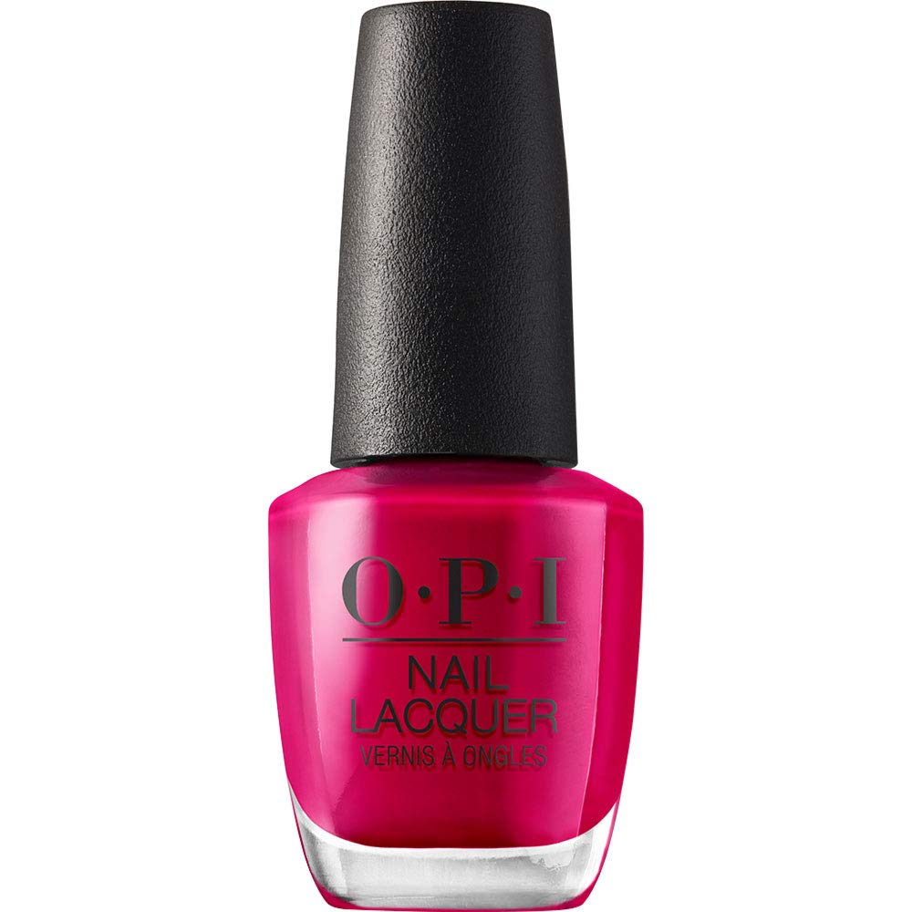 Esmalte De Uñas Opi Nail Lacquer Madam President Rojo Oscuro - Venta Internacional.