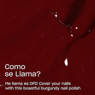 Foto 3 | Esmalte De Uñas Opi Como Se Llama? Colección Dark Red Crème Peru - Venta Internacional.