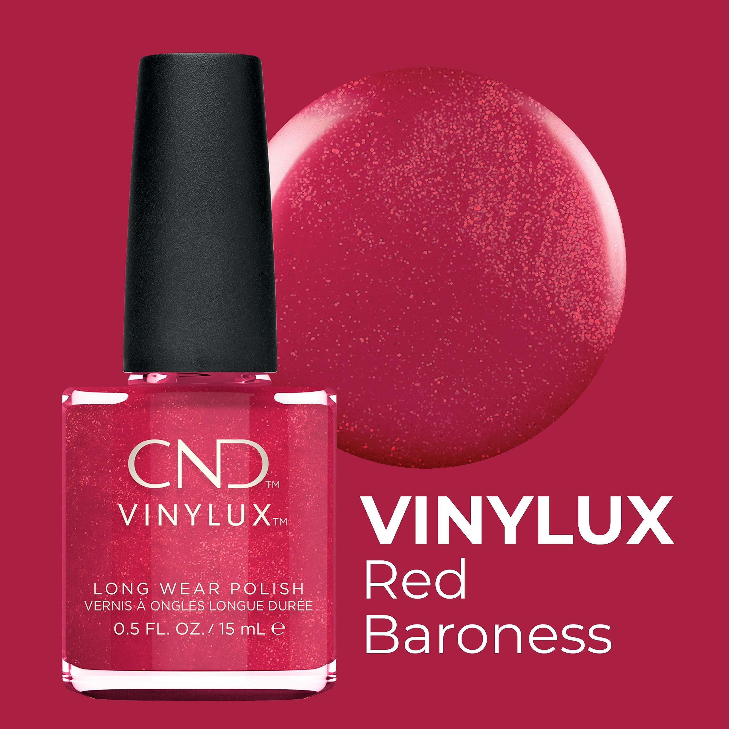 Foto 3 pulgar | Esmalte De Uñas Cnd Vinylux Longwear Red Baroness Con Forma De Gel, 15 Ml - Venta Internacional.