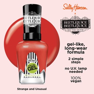Foto 2 | Esmalte De Uñas Sally Hansen Miracle Gel™ Beetlejuice Red - Venta Internacional.