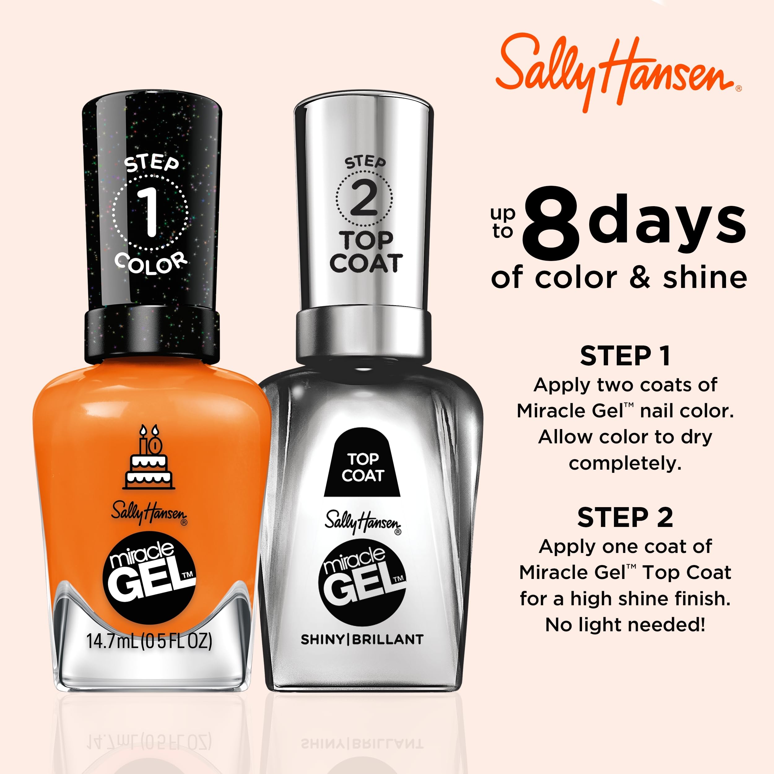 Foto 7 pulgar | Esmalte De Uñas Sally Hansen Miracle Gel™ One Gel Of A Party - Venta Internacional.