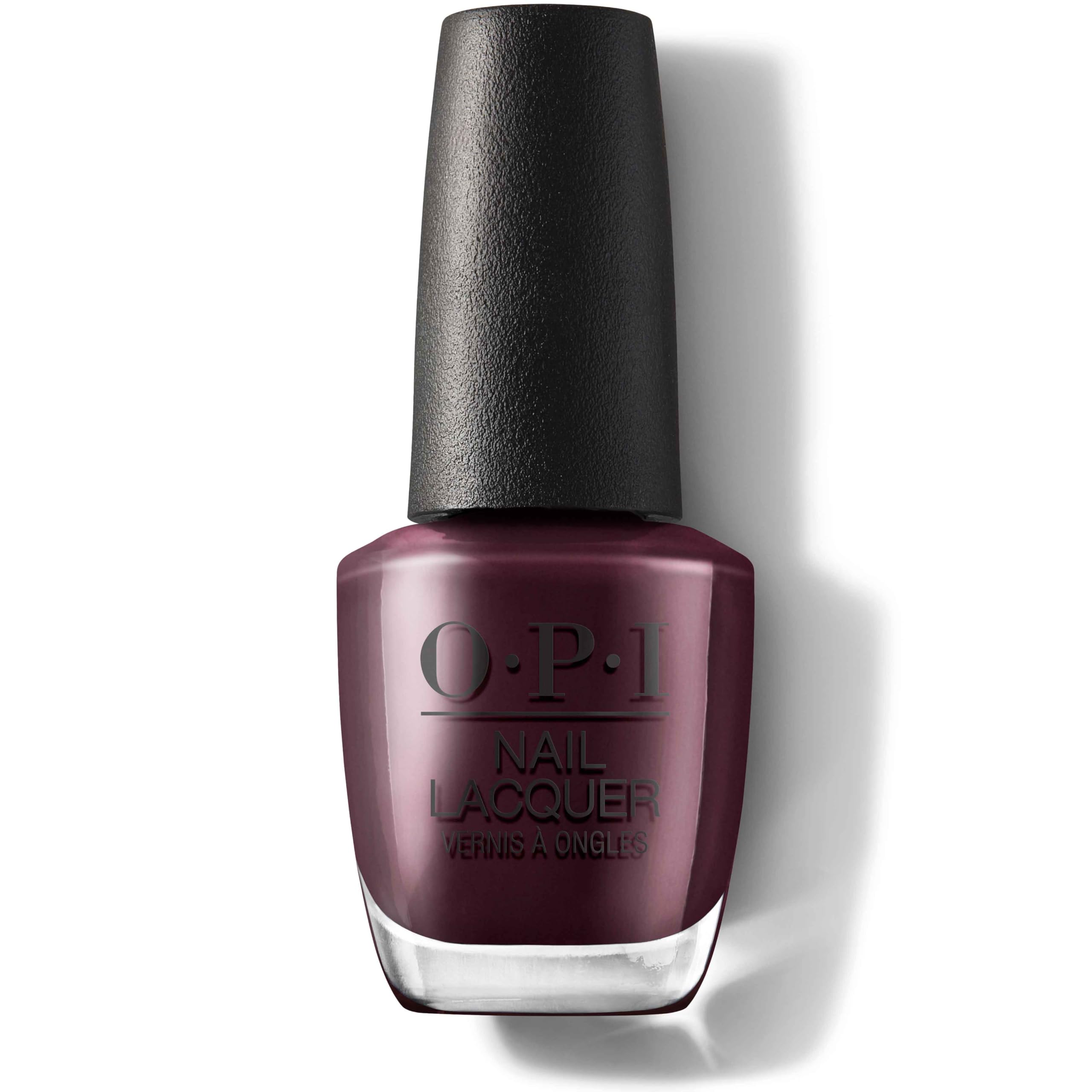 Esmalte De Uñas Opi, Laca De Uñas Gratuita, Vino, Rojo Oscuro - Venta Internacional.
