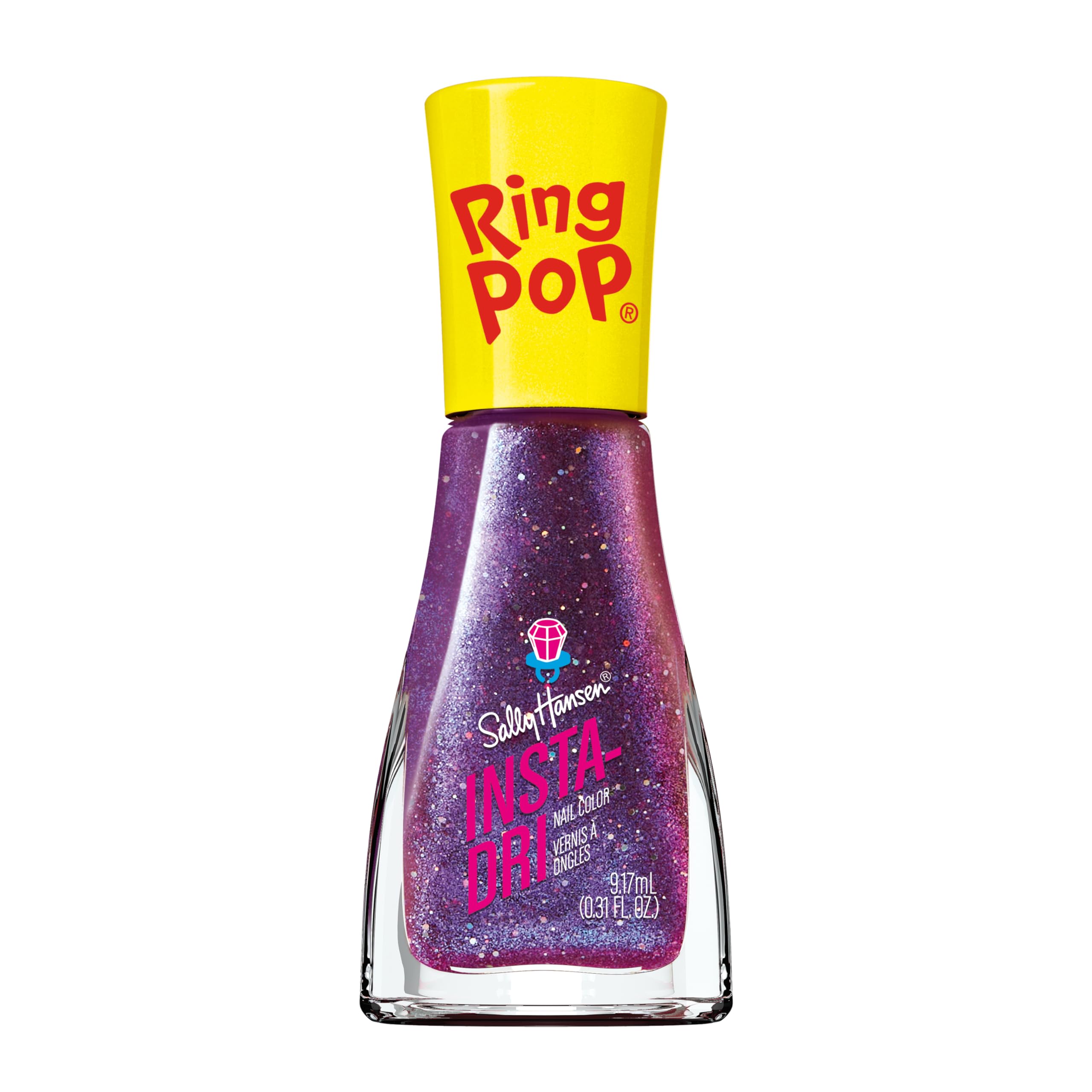 Esmalte De Uñas Sally Hansen Insta-dri  Ring Pop Grape Purple - Venta Internacional.