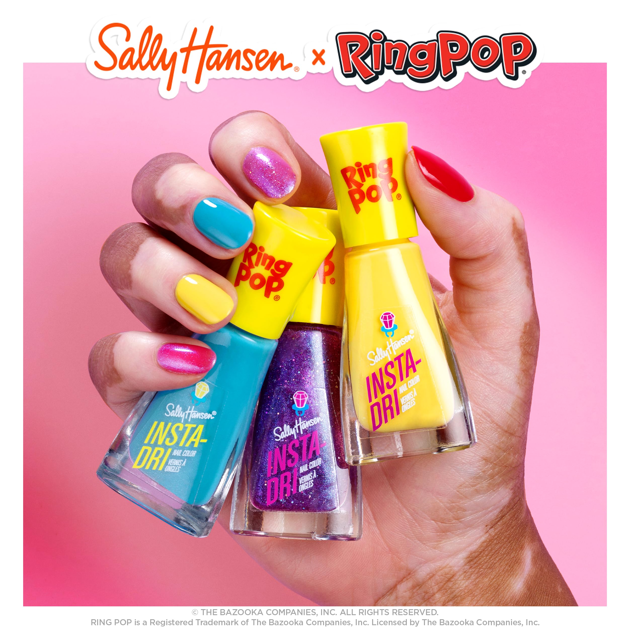 Foto 7 pulgar | Esmalte De Uñas Sally Hansen Insta-dri  Ring Pop Grape Purple - Venta Internacional.