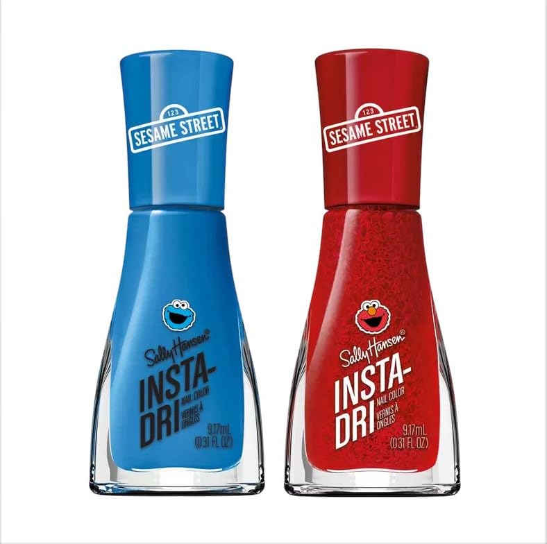 Esmalte De Uñas Sally Hansen Insta-dri Sesame Street Elmo 9ml - Venta Internacional.