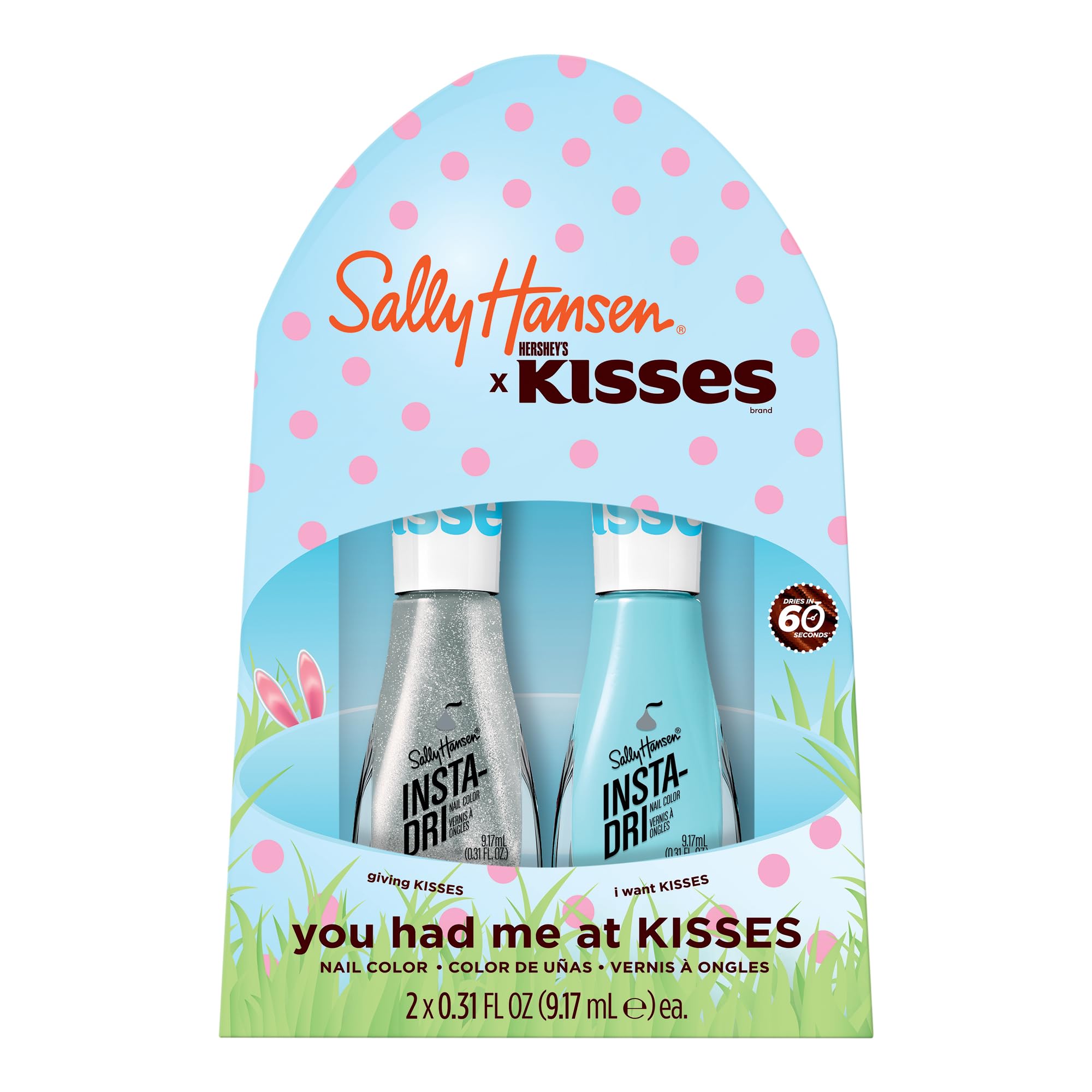 Esmalte De Uñas Sally Hansen Insta-dri X Hershey's Kisses 8 Colores - Venta Internacional.