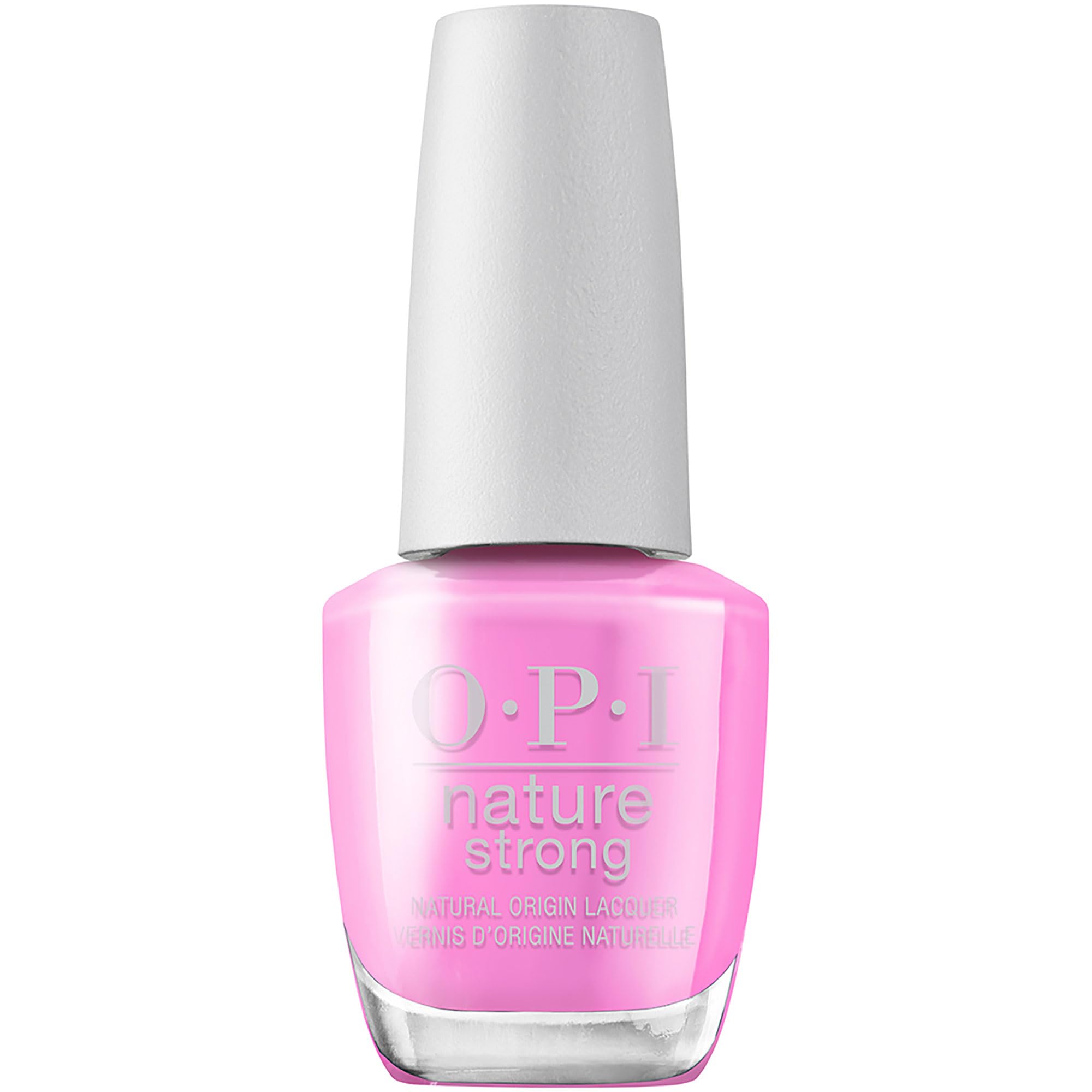 Esmalte De Uñas Opi Nature Strong Con Flores De Color Rosa Brillante - Venta Internacional.