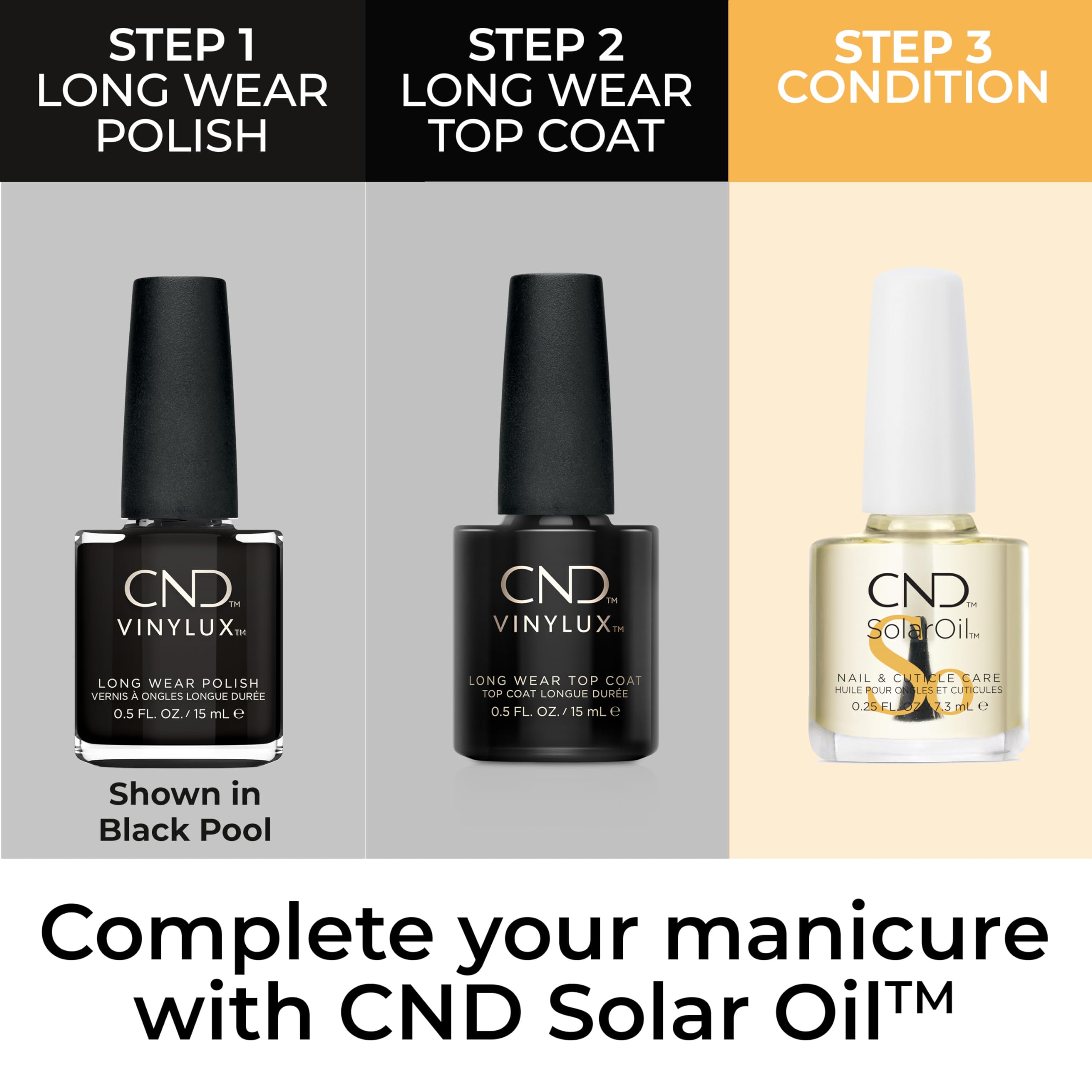 Foto 5 | Esmalte De Uñas Cnd Vinylux Longwear Asphalt, 15 Ml, Brillo Similar Al Gel - Venta Internacional.