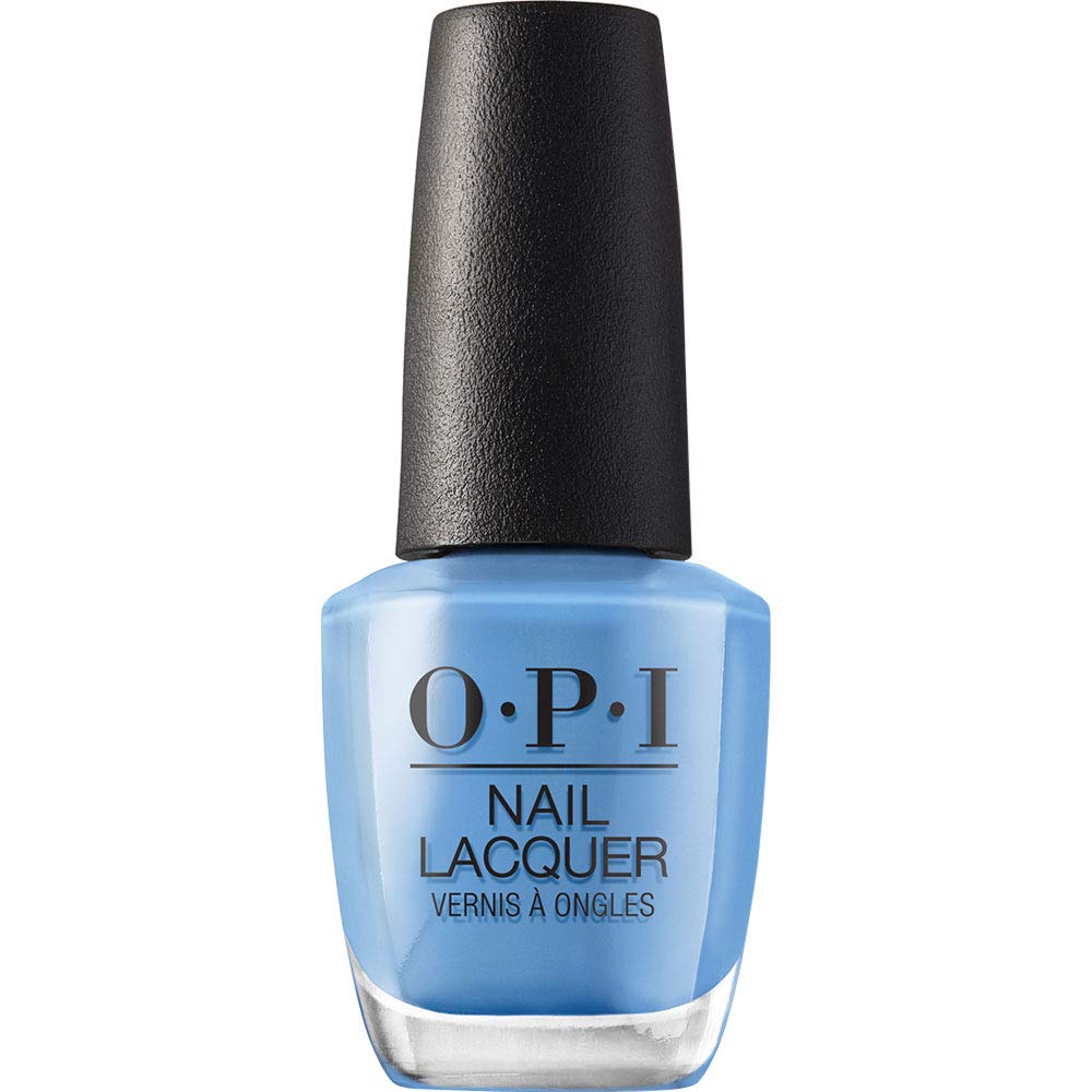 Esmalte De Uñas Opi Nail Lacquer Rich Girls & Po-boys Bright Blue - Venta Internacional.