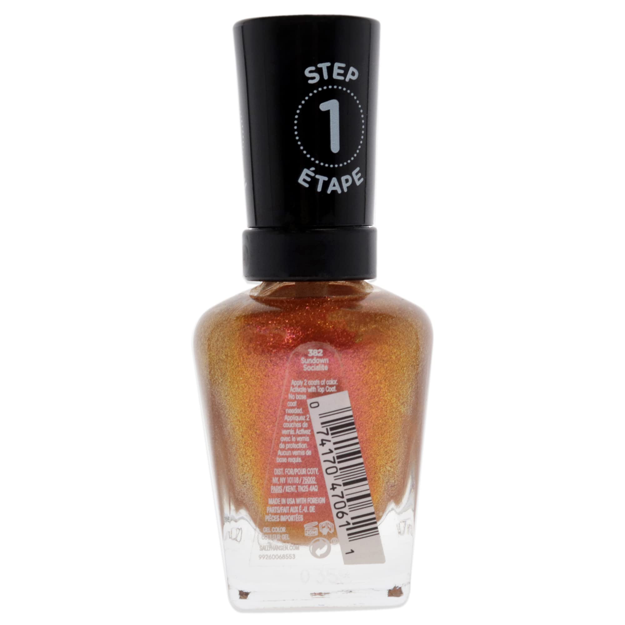 Foto 2 | Esmalte De Uñas Sally Hansen Miracle Gel Sundown Socialite #382 - Venta Internacional.