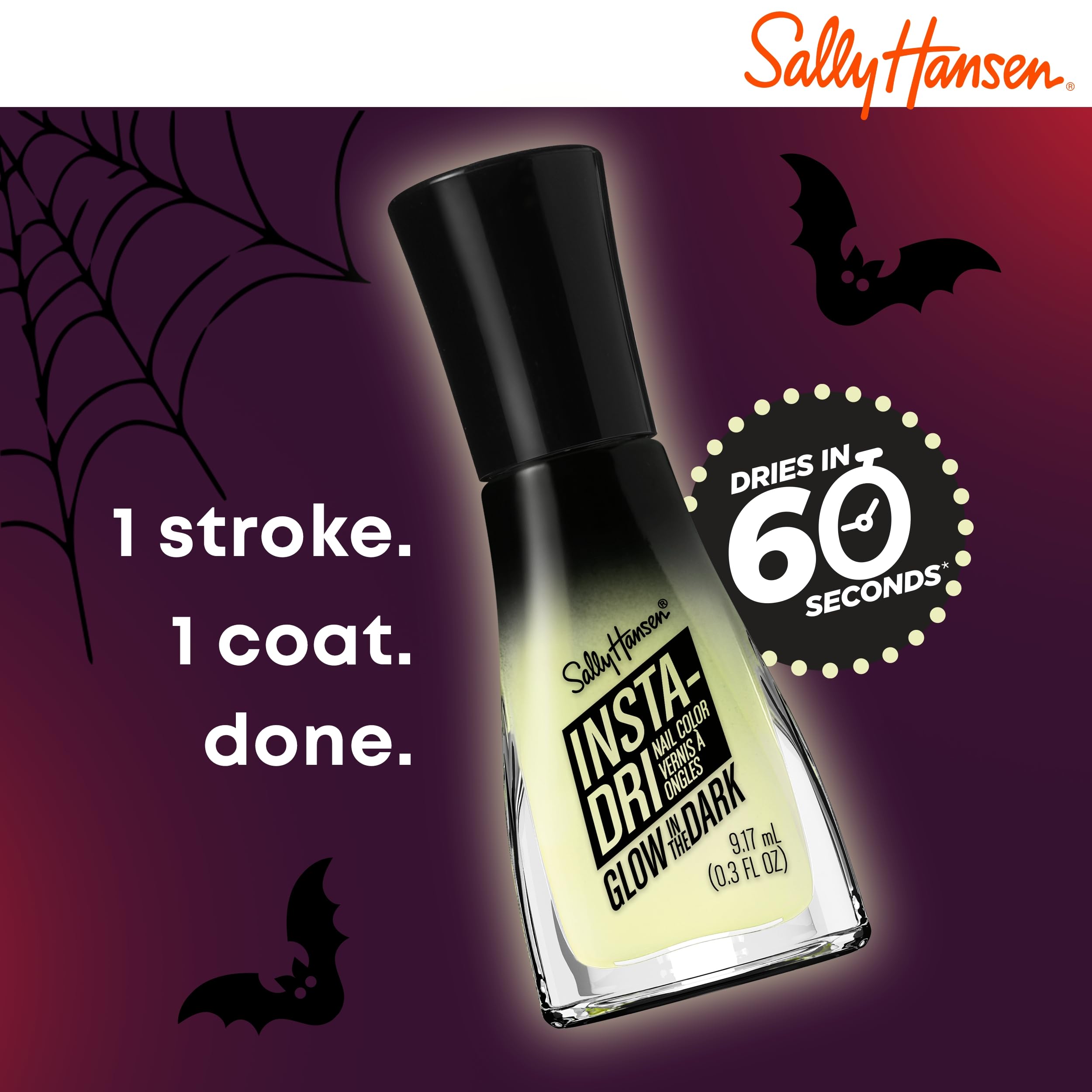 Foto 7 pulgar | Esmalte De Uñas Sally Hansen Insta-dri Halloween Collection 9 Ml - Venta Internacional.