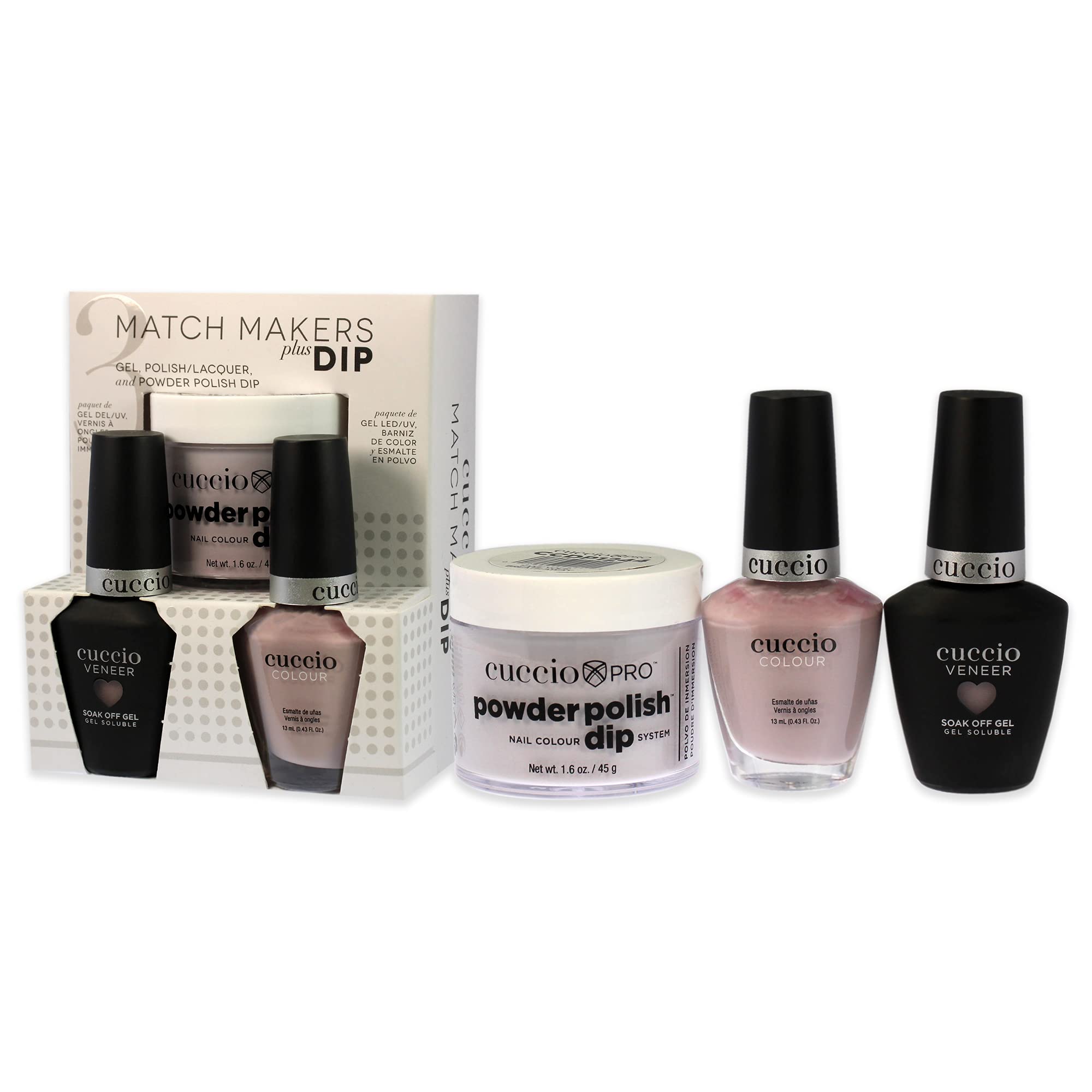 Foto 5 pulgar | Kit De Baño De Uñas Cuccio Colour Matchmakers Plus Que Te Deja Sin Aliento - Venta Internacional.