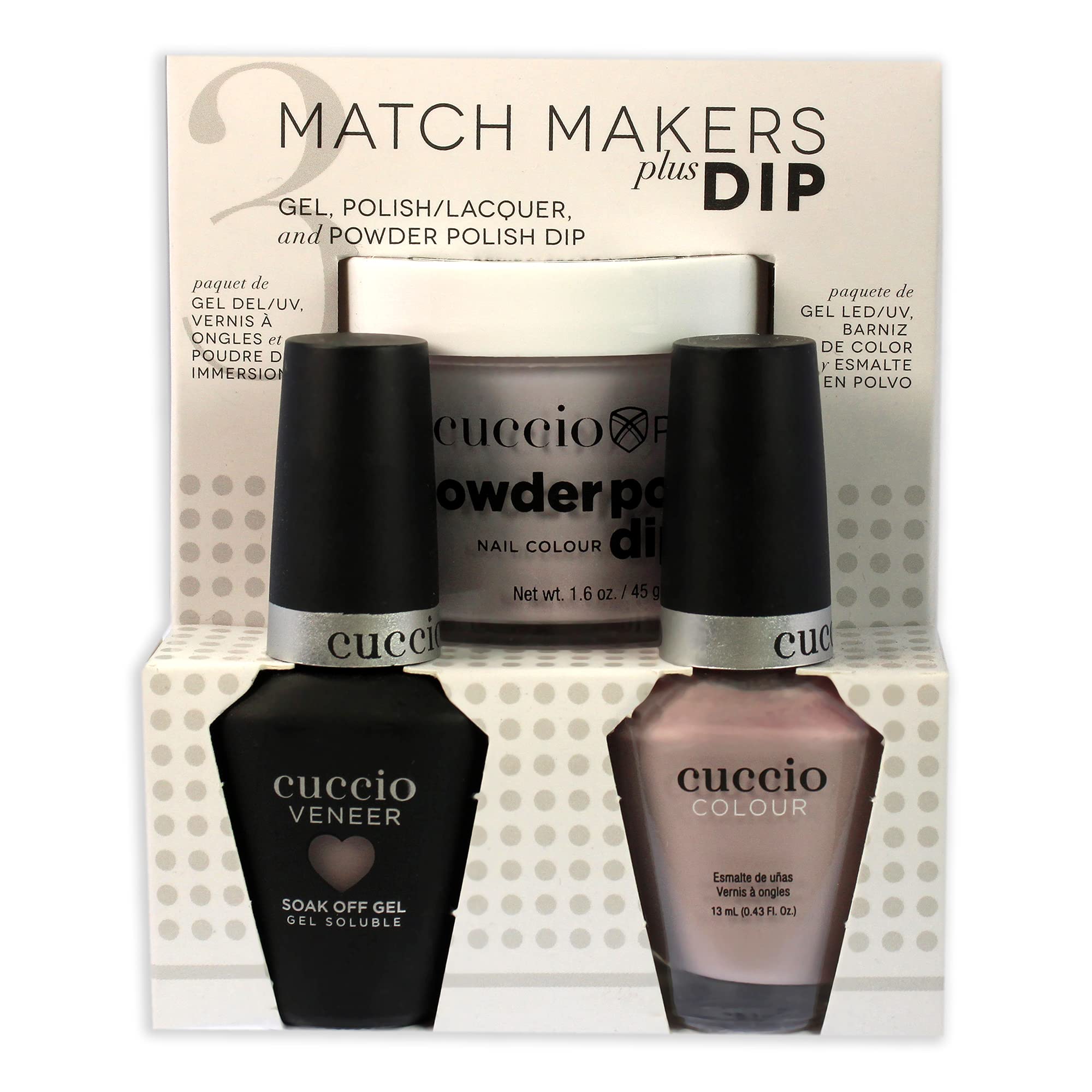 Foto 6 pulgar | Kit De Baño De Uñas Cuccio Colour Matchmakers Plus Que Te Deja Sin Aliento - Venta Internacional.