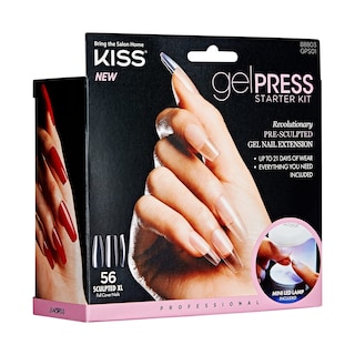 Foto 2 | Kit De Inicio De Uñas De Gel Kiss Gelpress Con 56 Extensiones De Uñas - Venta Internacional.