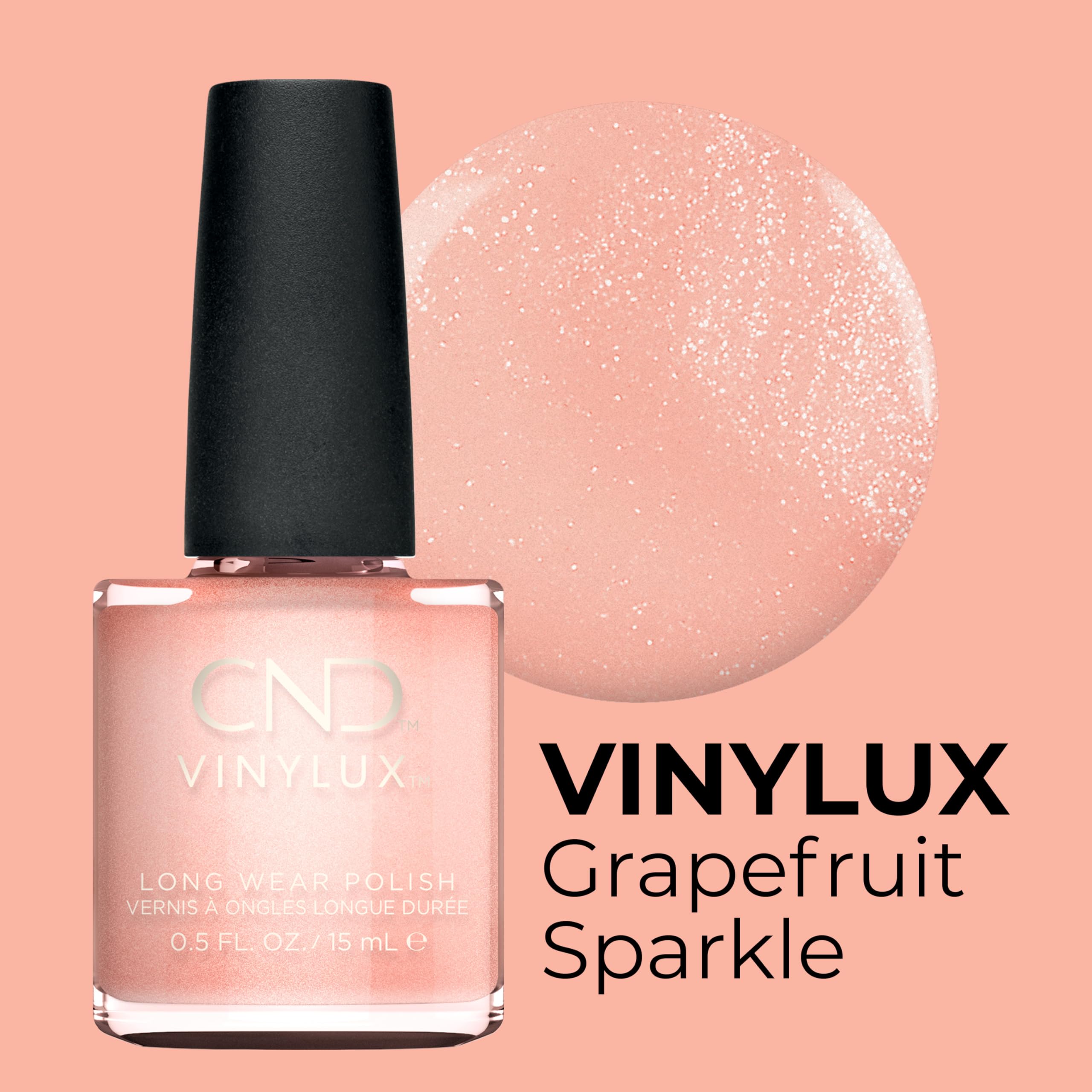 Foto 3 pulgar | Esmalte De Uñas Cnd Vinylux Longwear Gel-like Shine 15 Ml Pomelo - Venta Internacional.