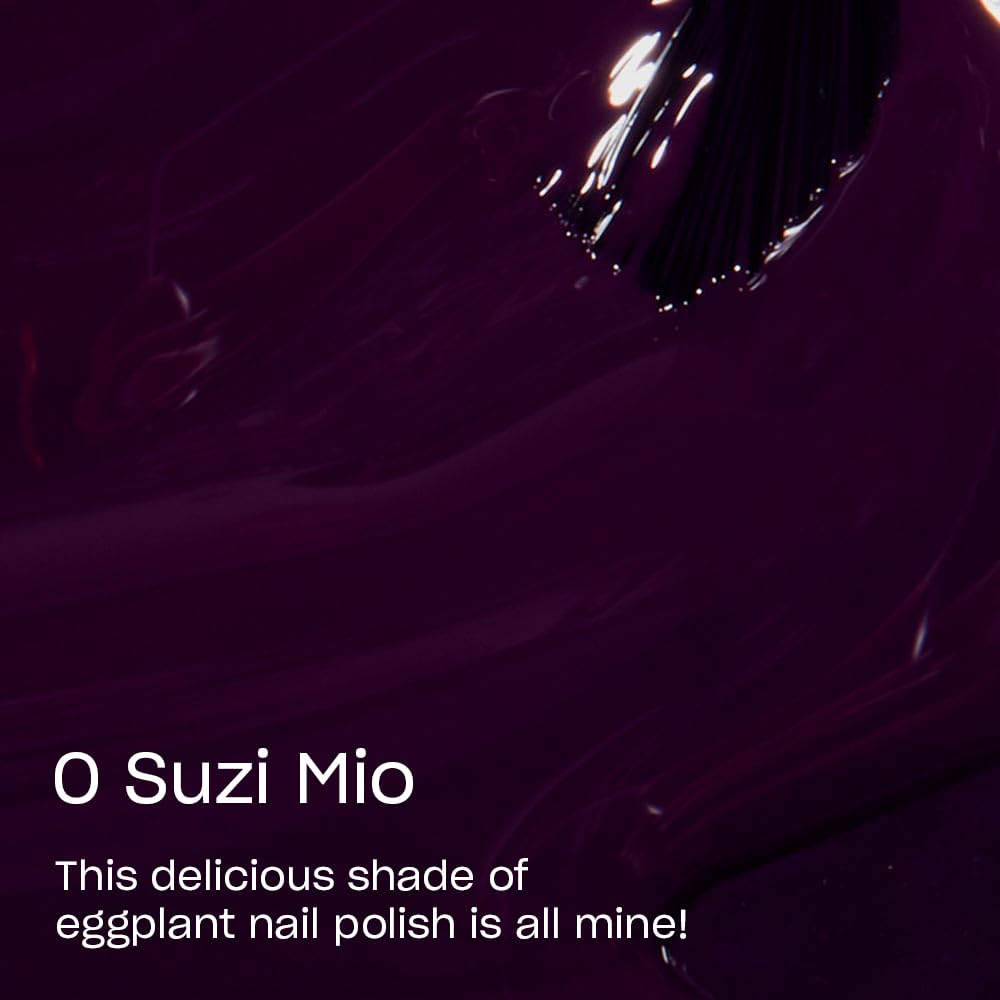 Foto 4 pulgar | Esmalte De Uñas Opi Nail Lacquer O Suzi Mio Dark Purple Vegan - Venta Internacional.