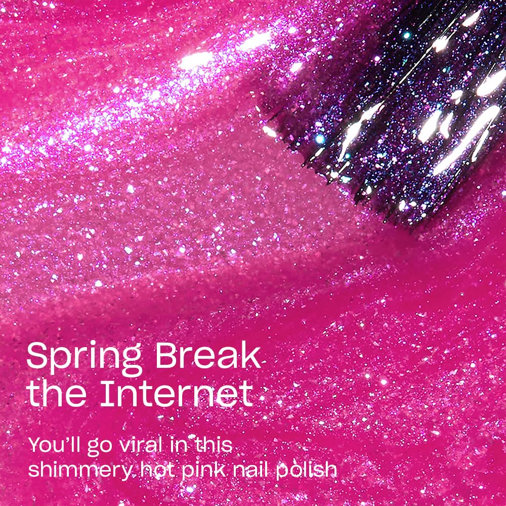 Foto 4 pulgar | Esmalte De Uñas Opi Nail Lacquer Spring Break The Internet Pink - Venta Internacional.