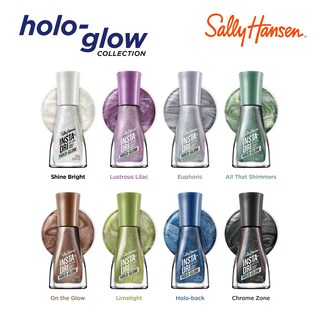Foto 4 | Esmalte De Uñas Sally Hansen Insta-dri Holo-glow Lustrous Lilac - Venta Internacional.