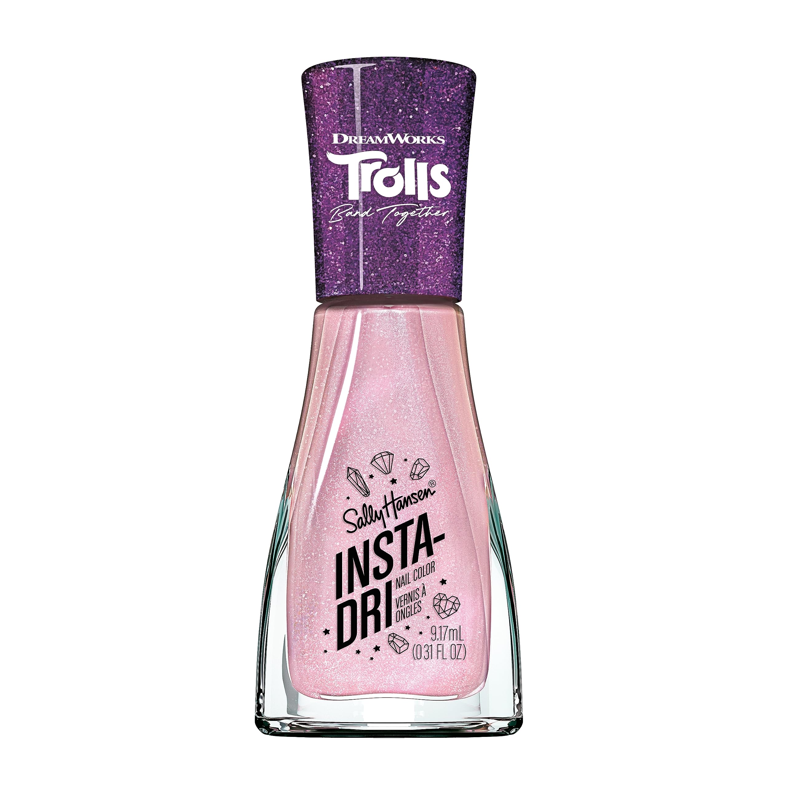 Esmalte De Uñas Sally Hansen Insta-dri X Trolls Sisterhood 9ml - Venta Internacional.