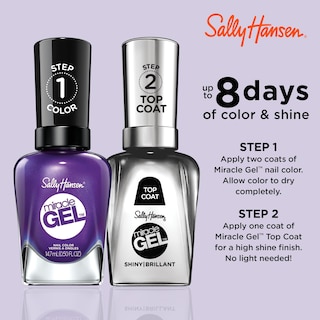 Foto 5 | Esmalte De Uñas Sally Hansen Miracle Gel™ Purplexed Purple - Venta Internacional.