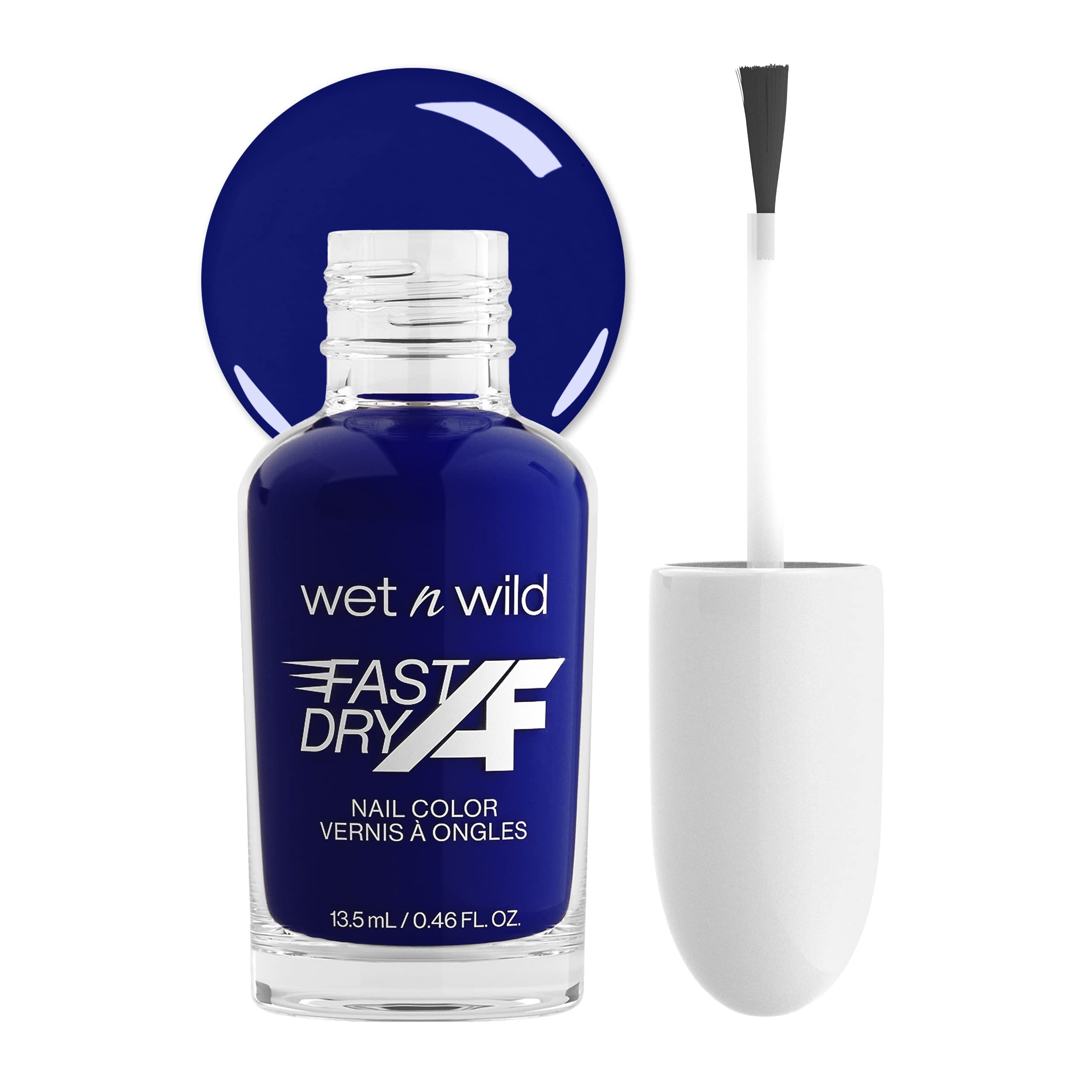 Foto 2 pulgar | Esmalte De Uñas Wet N Wild Fast Dry Af Navy Blue Putting On Airs - Venta Internacional.
