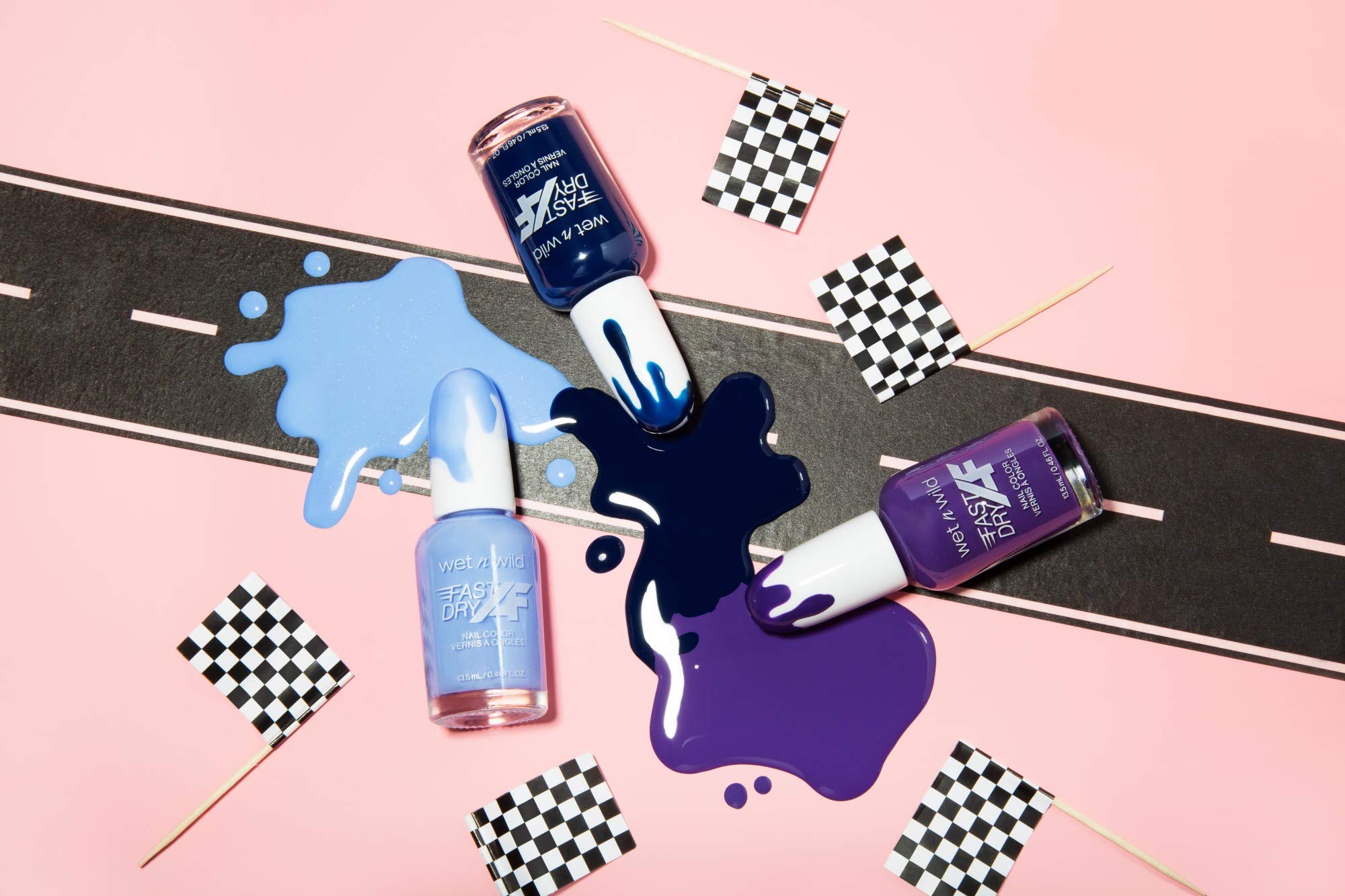 Foto 8 pulgar | Esmalte De Uñas Wet N Wild Fast Dry Af Navy Blue Putting On Airs - Venta Internacional.
