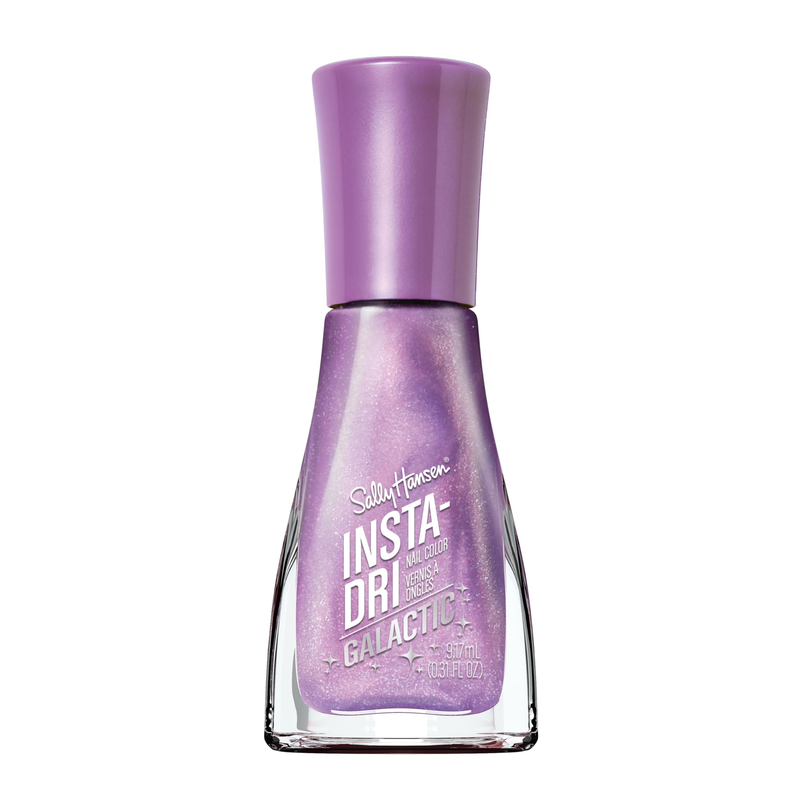 Esmalte De Uñas Sally Hansen Insta-dri  Galactic Metallic Purple - Venta Internacional.