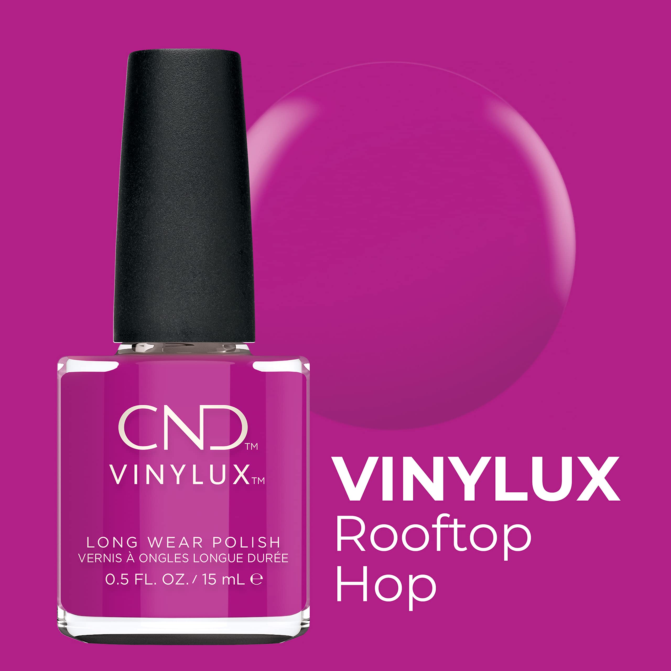 Foto 3 pulgar | Esmalte De Uñas Cnd Vinylux Longwear Gel-like Shine Purple, 15 Ml - Venta Internacional.