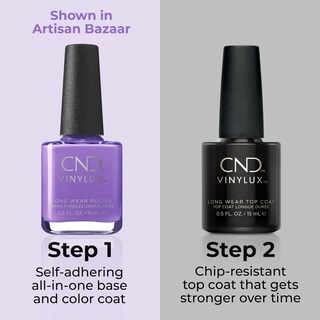 Foto 4 | Esmalte De Uñas Cnd Vinylux Longwear Gel-like Shine Purple, 15 Ml - Venta Internacional.